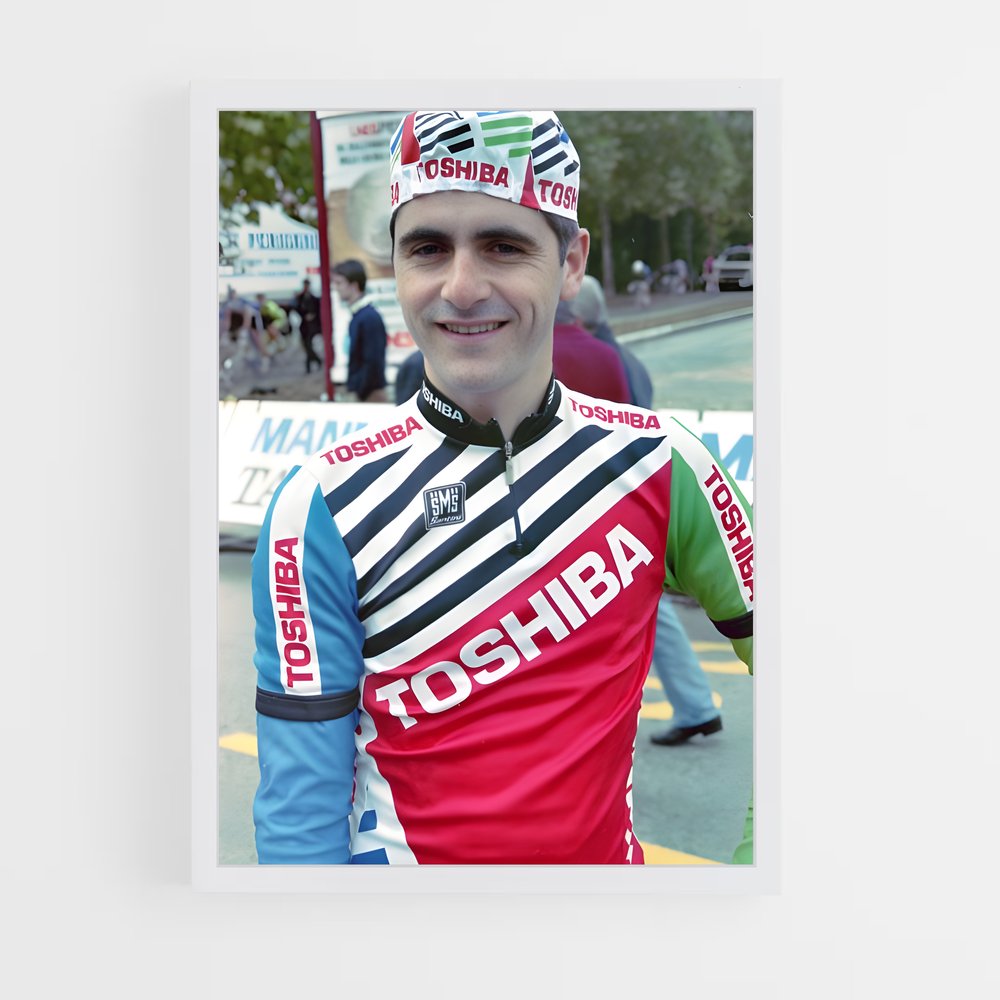 Poster L'Élan de Laurent – affiche Cyclisme (vue 3)